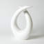 Loop Sculpture-Matte White
