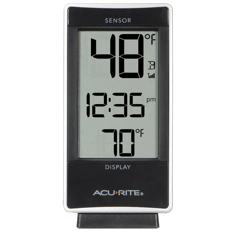 Thermomètre numérique AcuRite avec température intérieure et extérieure (02059M)