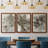 Birch Leaves I Painting Print on Canvas-689287026-689287025