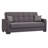 Neubauer 89 in. Fabric Upholstered 3-Seater Twin 3-in-1 Sleeper Sofa Bed with Storage-1858970955
