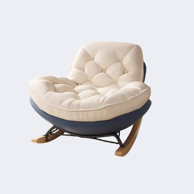 Chaise berçante élégante, romantique et élégante