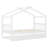 Wooden House Bed with Trundle-1508379697-1508379696