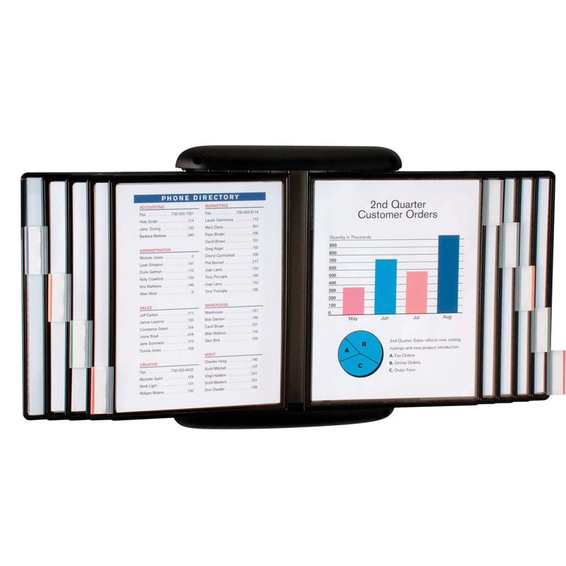 Stedman Plastic File Folder Sorters