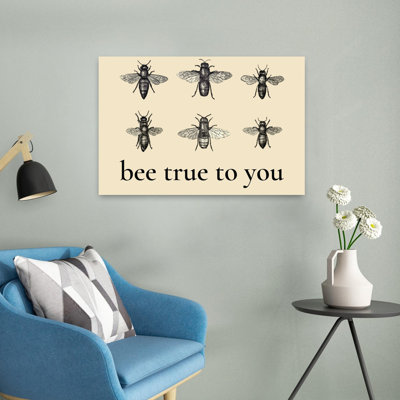 Bee True To You Contemporary Bee Nature Art