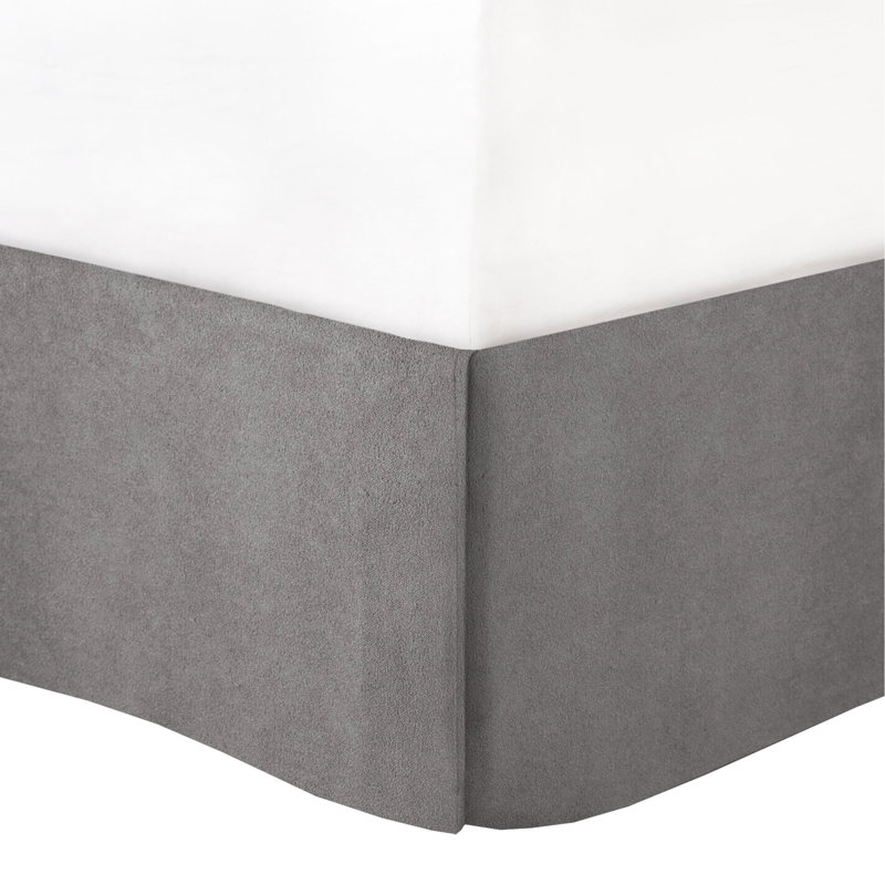 7 Piece Corduroy Bedroom Grey King - Modern, Comfortable Design Comforter Dark Brushed Fabric Reverse For Comfort