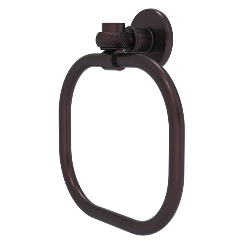 Continental Towel Ring, Antique Bronze