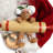 15"  Sugar & Spice Santa