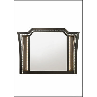 Miroir arqué à DEL Kaitlyn