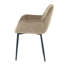 Charlestown 47cm H Velvet Upholstered Metal Armchair-159039208