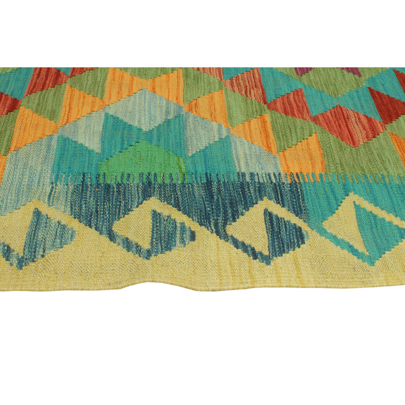 Bobbee Wool Geometric Indoor Rug