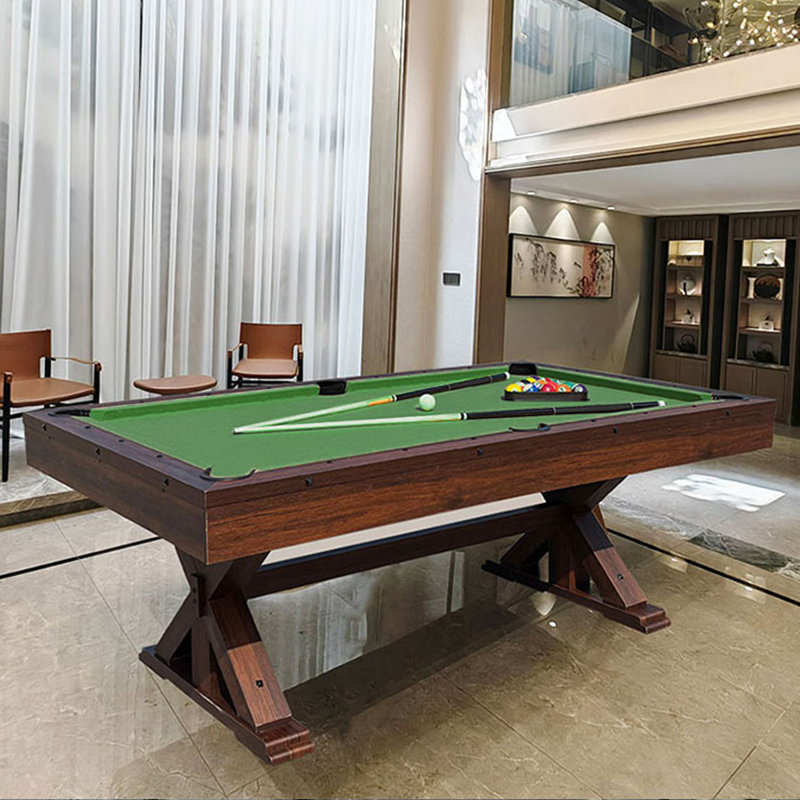 Table de billard multifonctionnelle en marbre trois-en-un, Vert