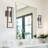 Minot Aluminum LED Flush Mounted Sconce-88345337