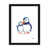 Black Framed Fine Art Paper