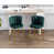 Green Fabric/Gold Frame selected