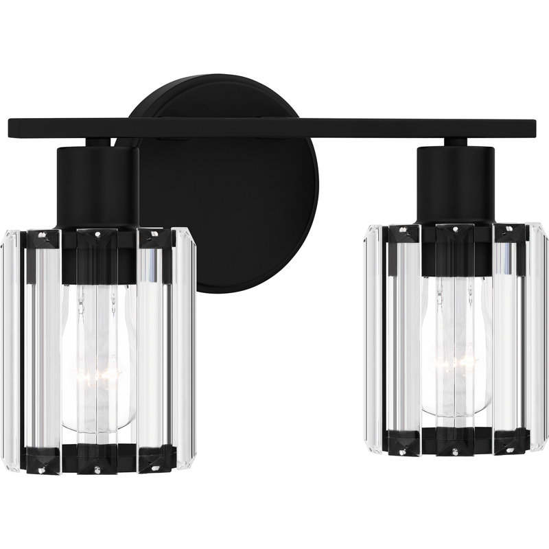 Annunzjato 2 - Light Dimmable Vanity Light, Matte Black