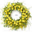 Handcrafted Faux Daisy 20" Wreath