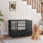 Heavy Duty Indestructible Dog Crate, Steel Escape Proof Dog Cage Kennel for High Anxiety Dogs, with Lockable Wheels and Removable Tray, for Medium Large Dogs-1503604722-1503604723
