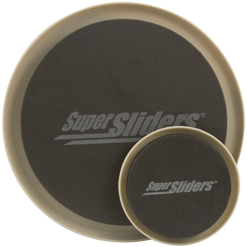Tan Assorted Size Reusable Furniture Sliders Set
