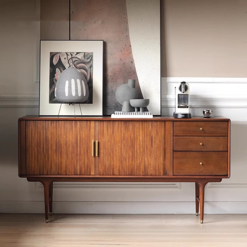 Retro Lined Sideboard
