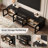 78.7" TV Stand With Arched Glass Doors And Shelves, Mid-century Modern TV Cabinet for TVs Up to 100"