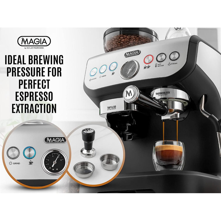 Review of #ZULAY KITCHEN Zulay Magia Super Automatic Espresso Machine by  Sam, 3 votes