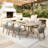 8-person Rectangular Outdoor Wood Dining Set With Cushions-123338401-100088118-123338400