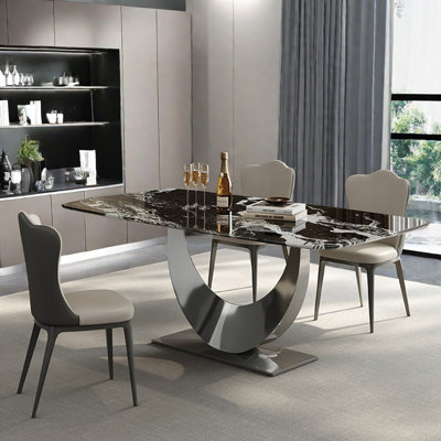 Modern Luxury Microlite Stone Dining Table