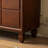 Retro Style Solid Wood Entrance Cabinet Accent Chest