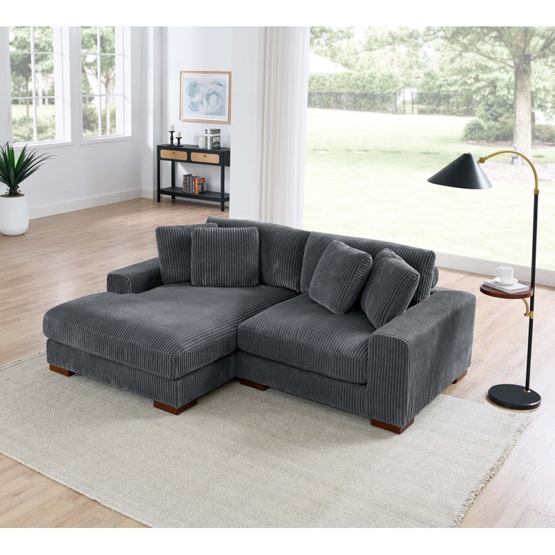Flaubert Gwendoly 89.5" Wide Sofa and Chaise