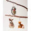 Felted Woodland Animal Ornament - Oliver Owl