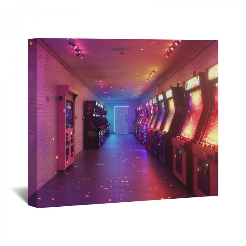 " Arcade ", 24" H x 36" W x 3" D