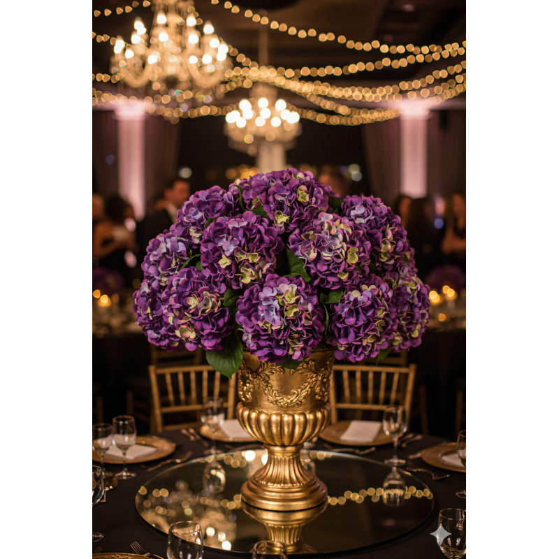 18" Hydrangea Stem - 3 Pack
