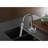 Kingston Brass Continental Single-Handle Pull-Down Kitchen Faucet-29272968