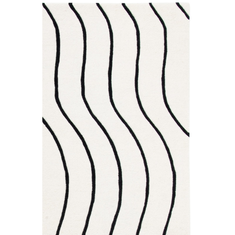 Tapis en laine touffeté à la main Kristian, Carré 7 pi