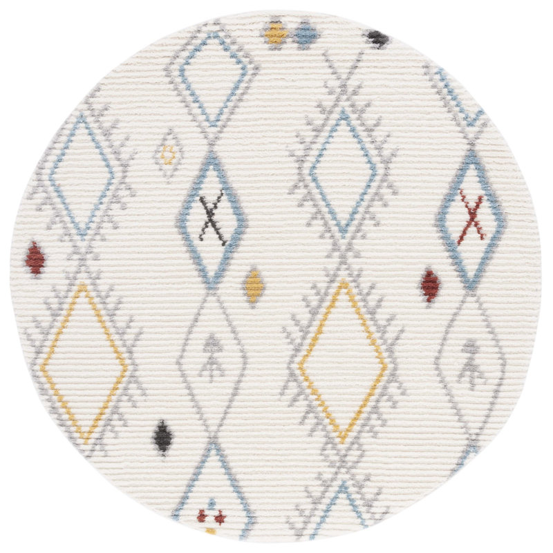 Khadir Performance Southwestern Rug, Round 6'7"