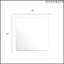 Miroir Glory Furniture Burlington G2490-M, blanc