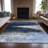 Machine Washable Indoor/Outdoor Xhevrie Navy Rug-111822745
