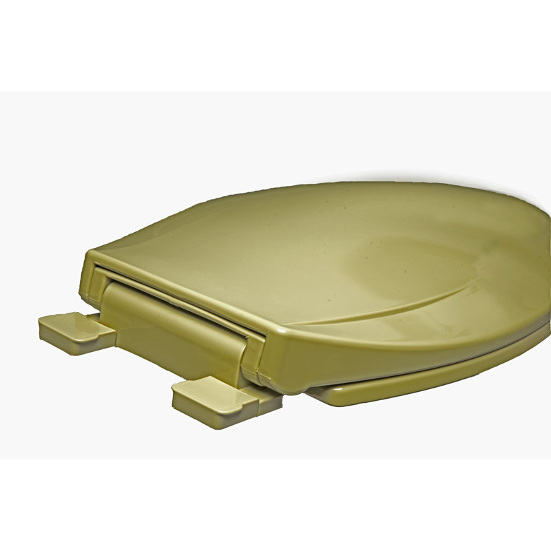 Elongated Toilet Seat and Lid, Avocado