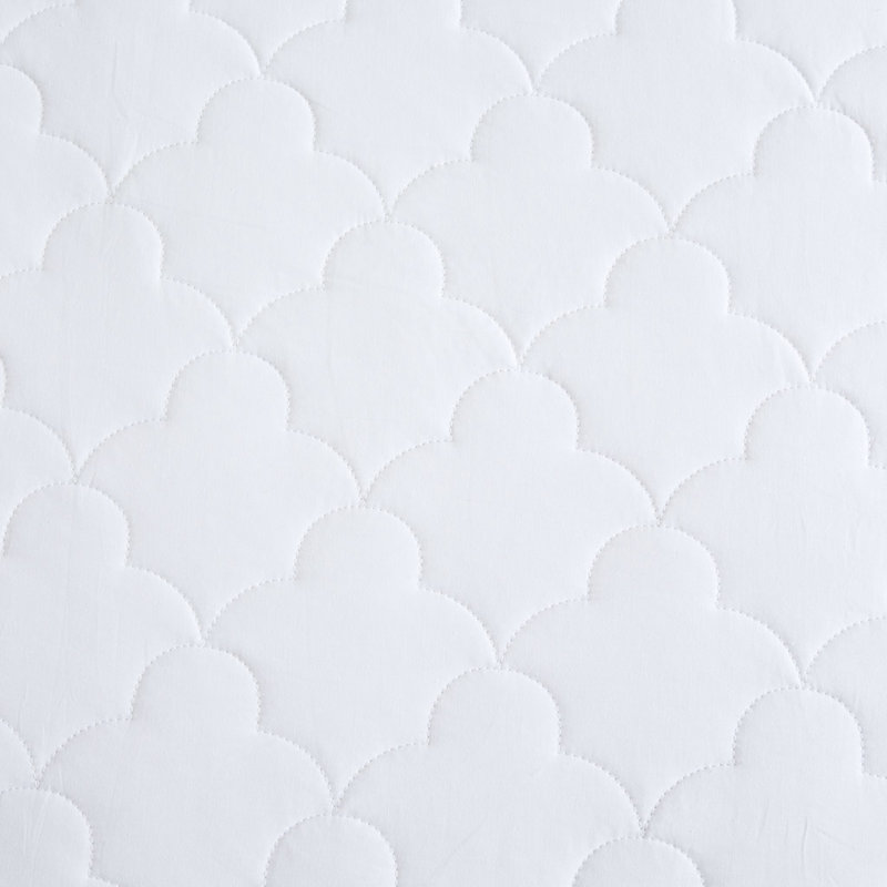 100% Cotton Mattress Cover - Absorbing And Breathable Sheet Pad Adds Extra Comfort To Your