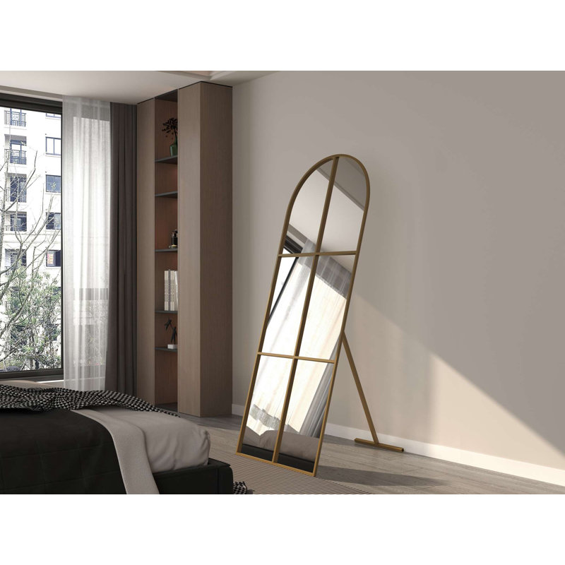 Miroir Cheval, Doré