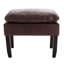 Repose-pieds standard en faux cuir 24 po Bailes-716471995