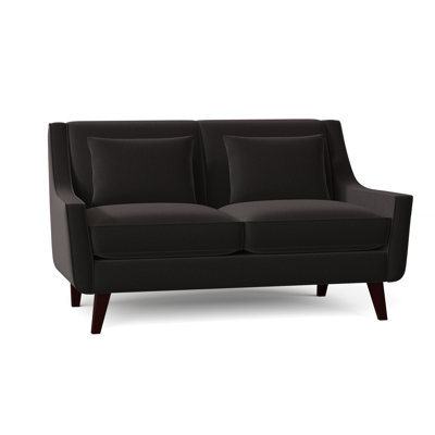 Causeuse à accoudoirs évasés de 61 po avec coussins réversibles Gros