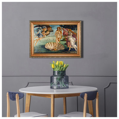 La naissance de Vénus par Sandro Botticelli, reproductions d'art classique sur toile, estampe numérique sur toile, art mural pour la décoration intérieure