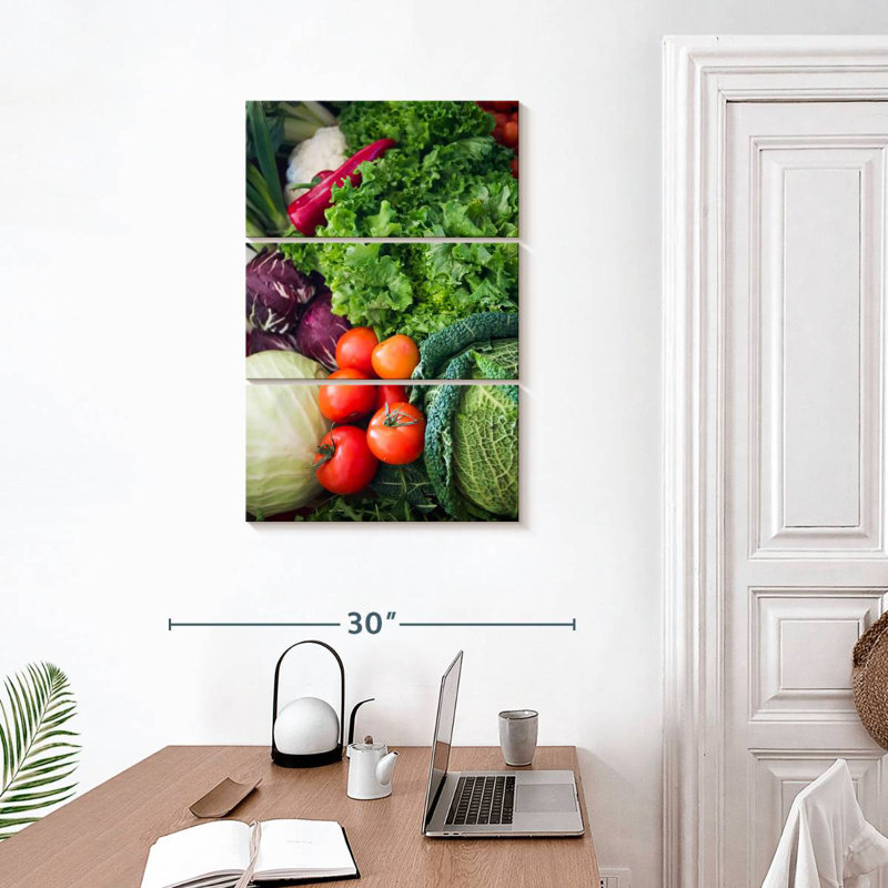 Yarlin Fresh Vegetable Harvest, 32" H x 20" W