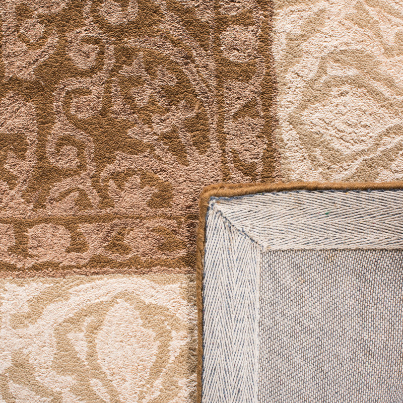 Braxtan Silk Road Hand Tufted Wool And Viscose Oriental Rug, Runner 2'6" x 10'