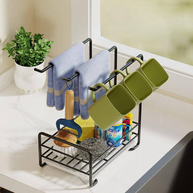 Waloo Home Non-Stick Silicone Over-Sink Drying Bar