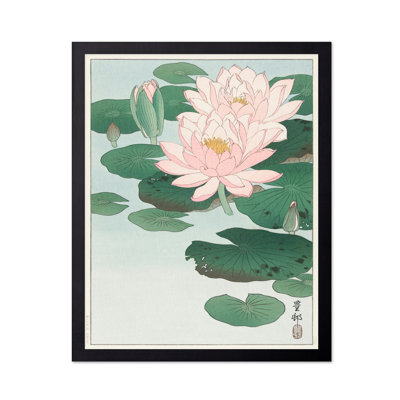 Ohara Koson - Water Lily No4