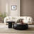 Wabi-sabi simple round coffee table