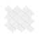 Retro Bianco 9" x 11" Porcelain Mosaic Tile