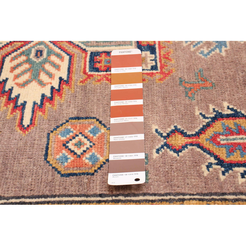 Tapis unique en laine noué à la main 5 pi 8 po x 7 pi 10 po nouvel âge Colerane